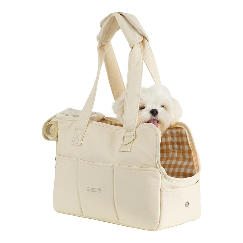 Portable Mesh Pet Carrier Shoulder Bag