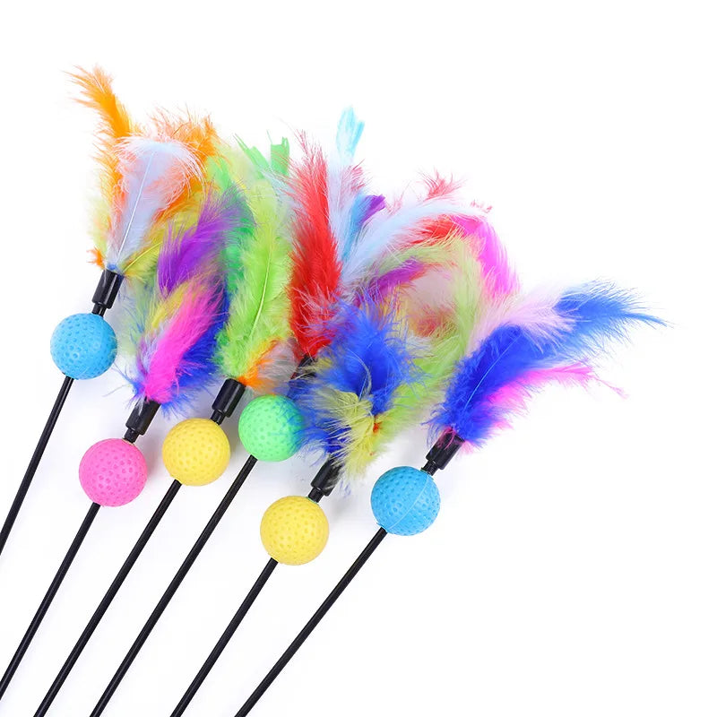 Interactive Feather Cat Teaser