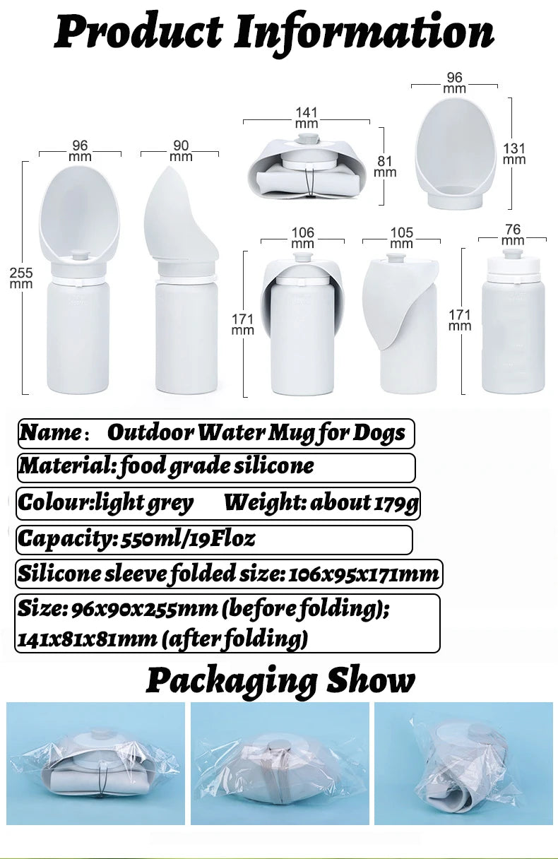 Folding Pet Water Dispenser