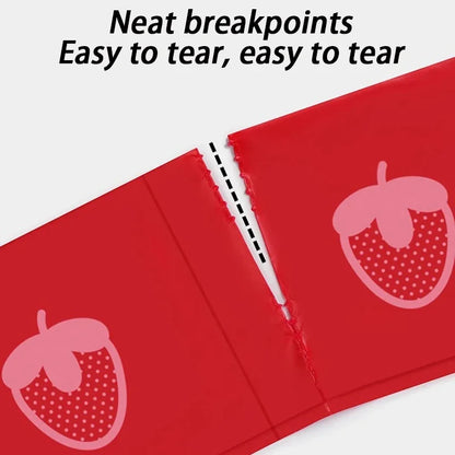 Pet-Friendly Strawberry Waste Bags