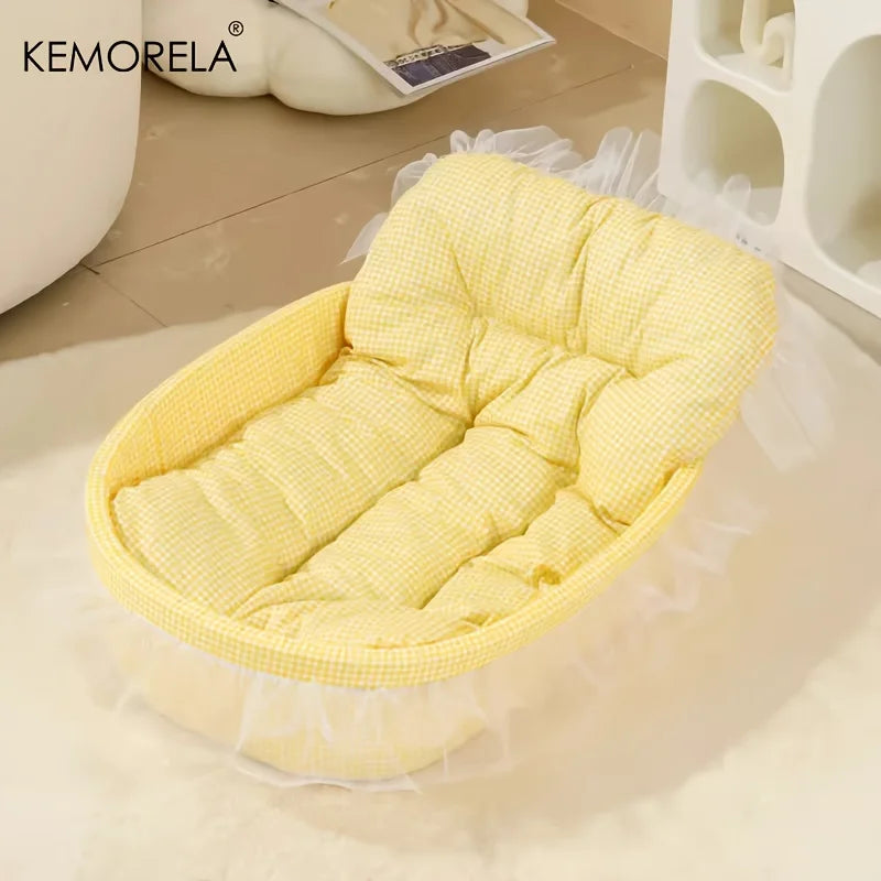 Gauze-edged Cat Princess Sofa Bed