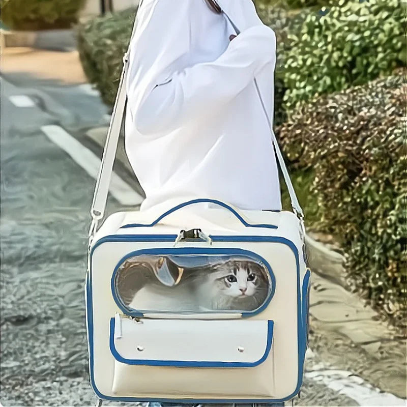 Portable Pet Trolley Carrier