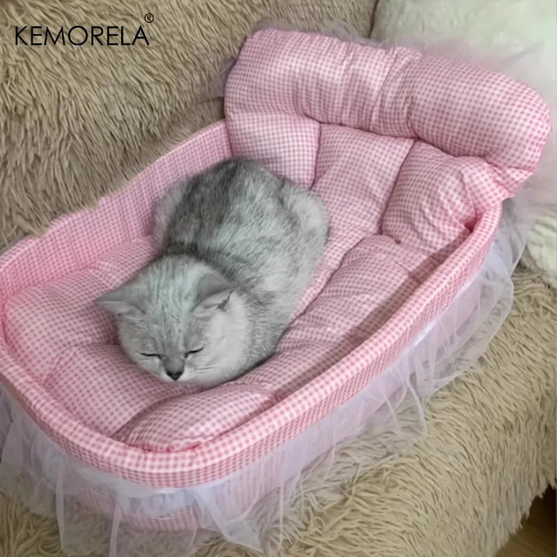 Gauze-edged Cat Princess Sofa Bed