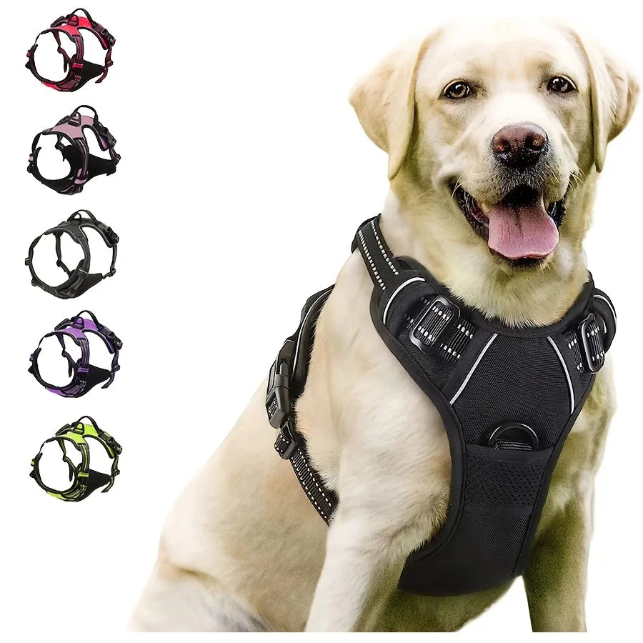 No Pull Reflective Dog Harness