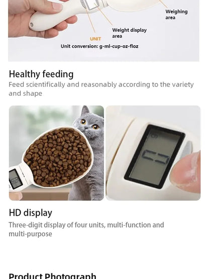 Digital Pet Food Measuring Spoon