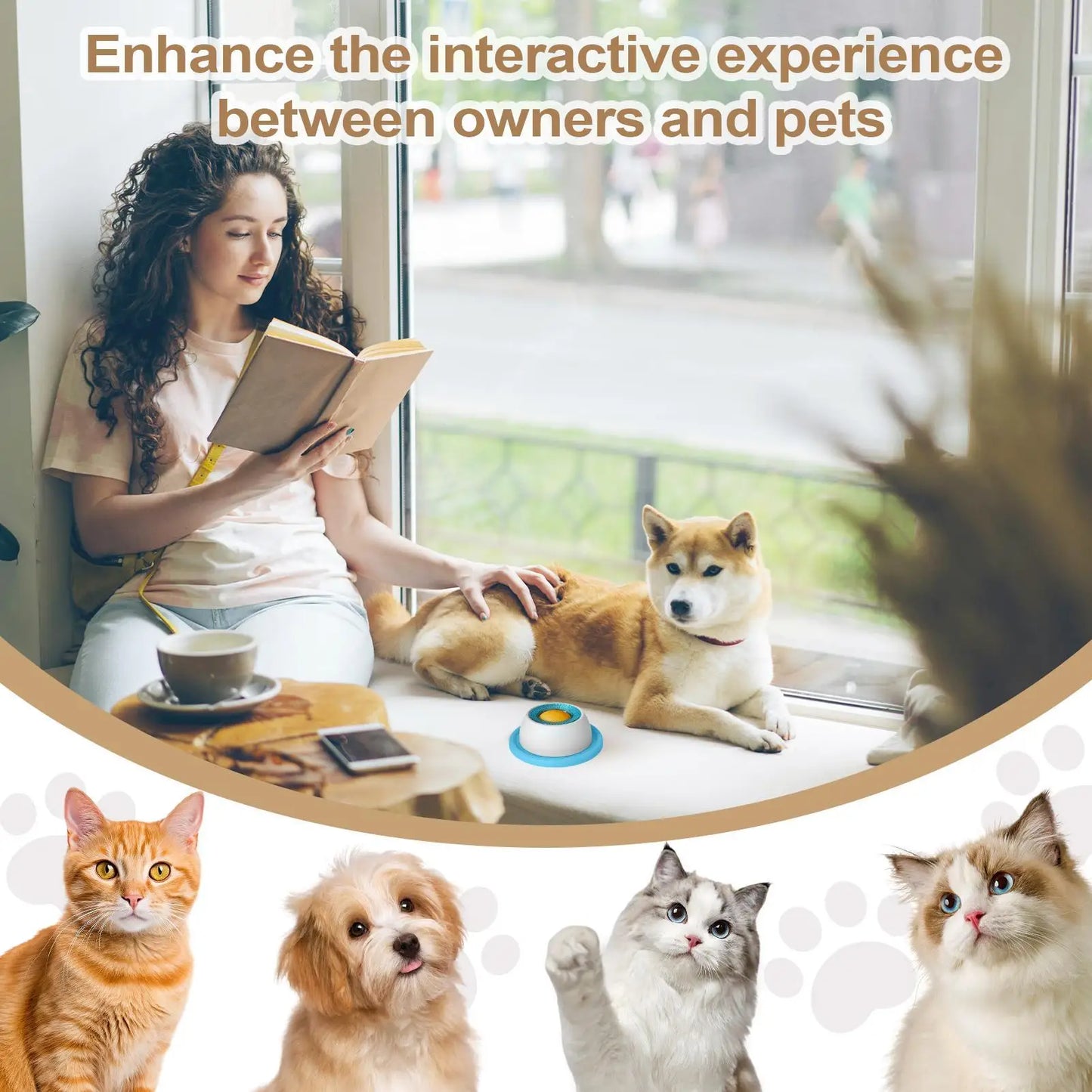 Dog Treat Puzzle Feeder Toy