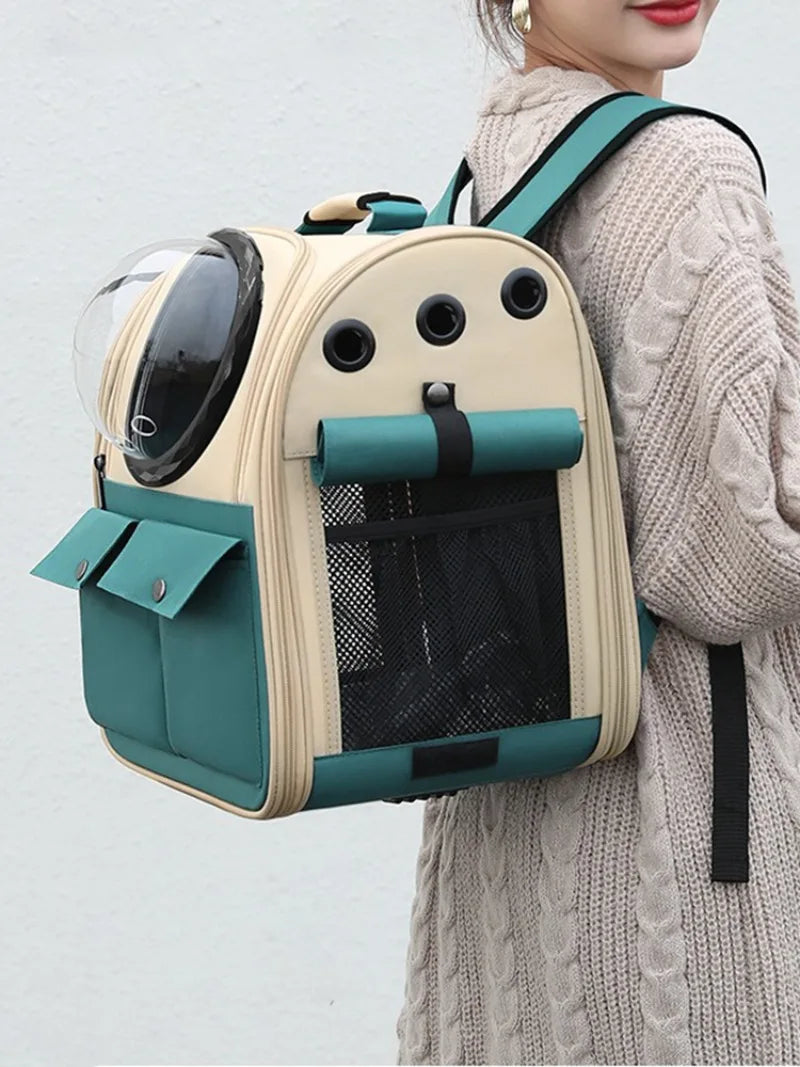Expandable Cat Carrier Backpack