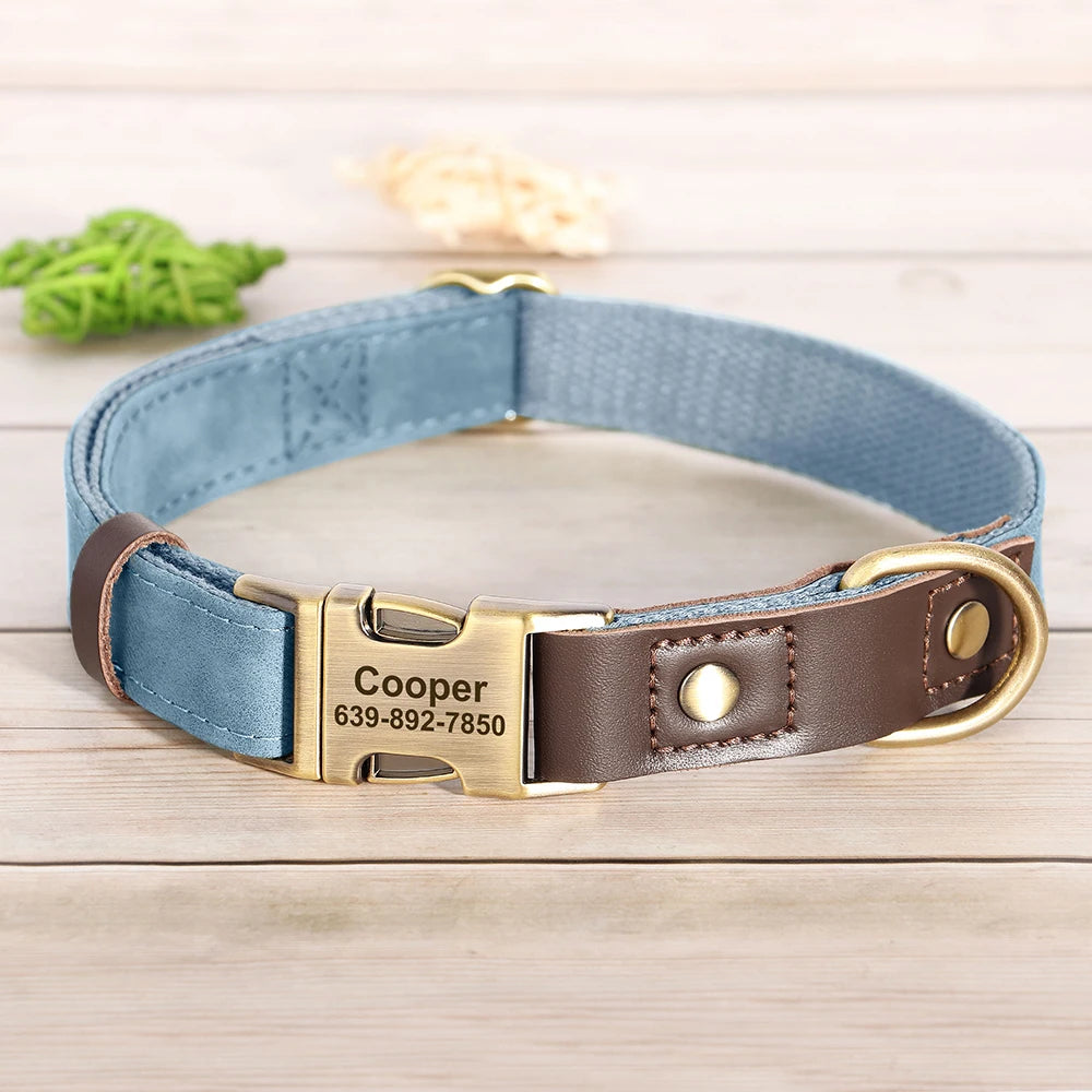 Personalized Dog Collar Leash