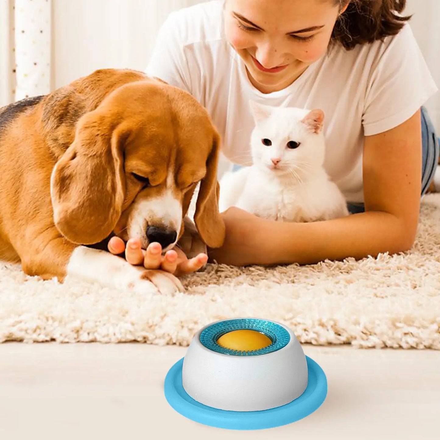 Dog Treat Puzzle Feeder Toy