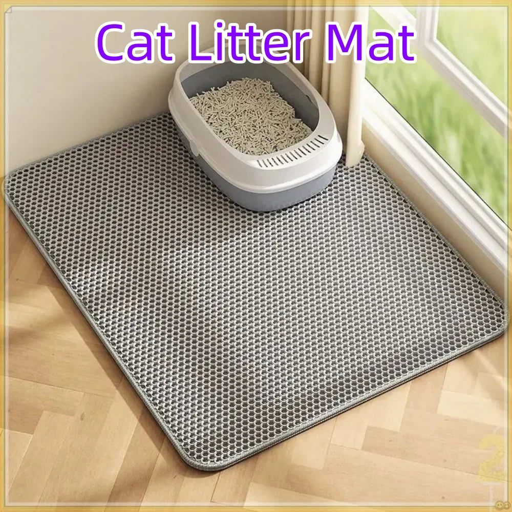 EVA Double Layer Cat Litter Mat