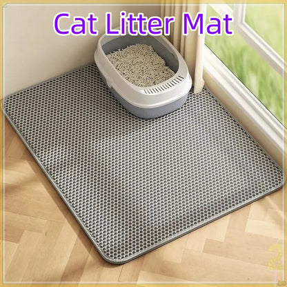 EVA Double Layer Cat Litter Mat