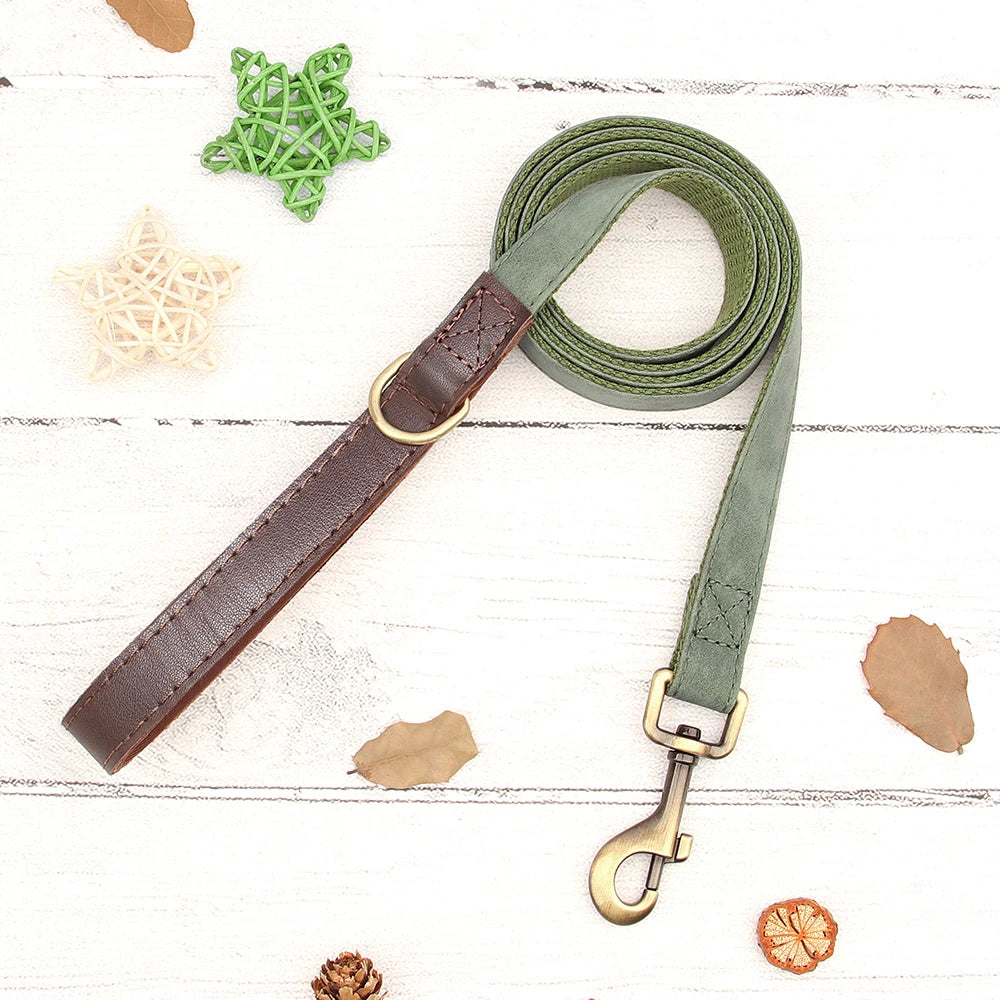 Personalized Dog Collar Leash