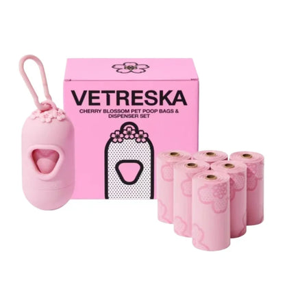 Pet-Friendly Strawberry Waste Bags