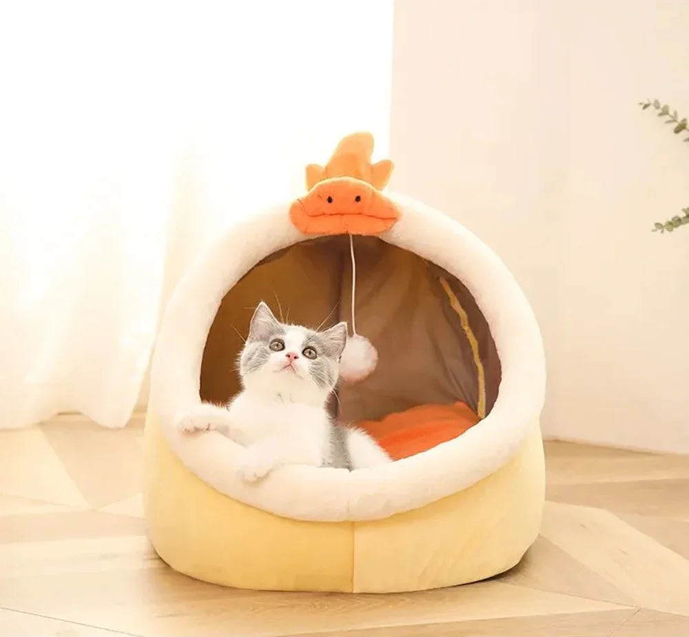 Cozy Cat Cuddle Bed
