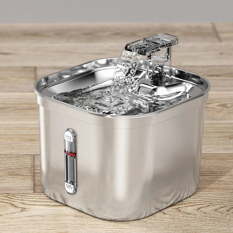 Stainless Steel Cat Water Fountain
