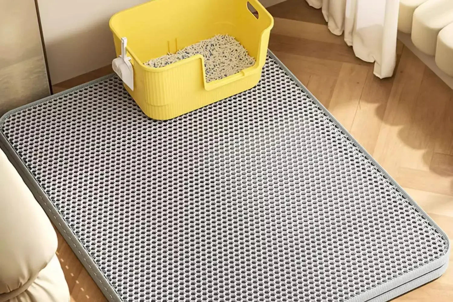 EVA Double Layer Cat Litter Mat