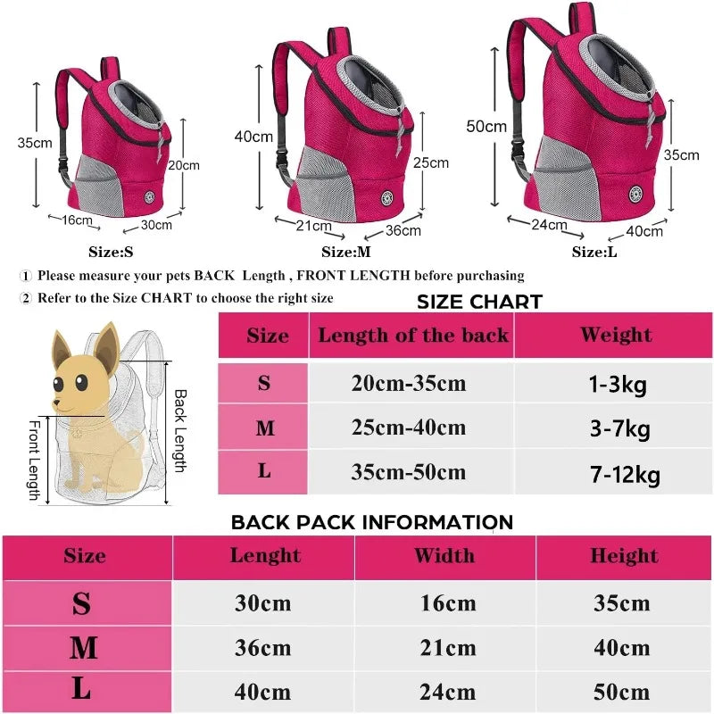 Pet Shoulder Portable Travel Backpack