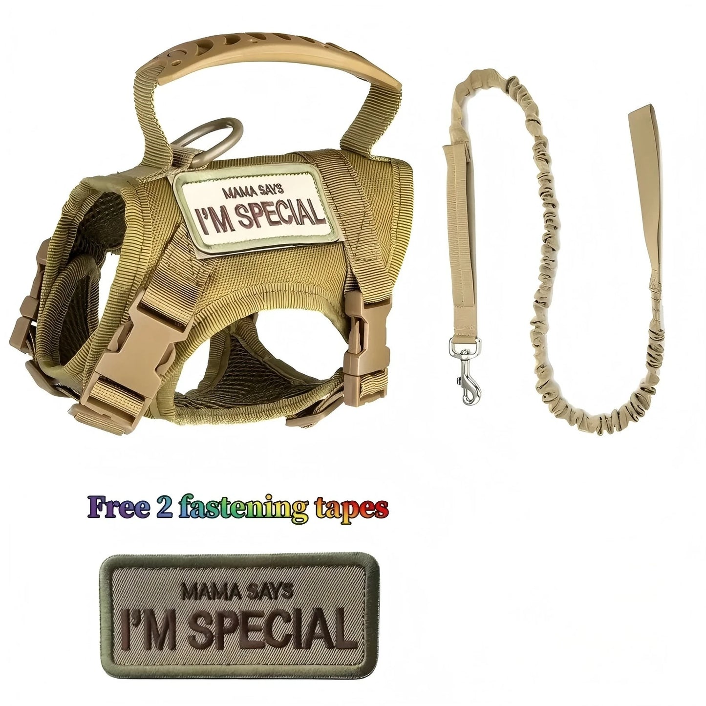 Tactical Cat Harness & Leash Set