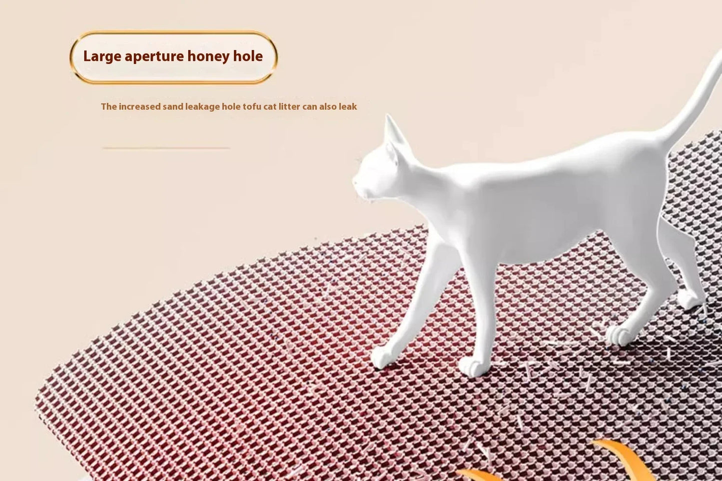 EVA Double Layer Cat Litter Mat