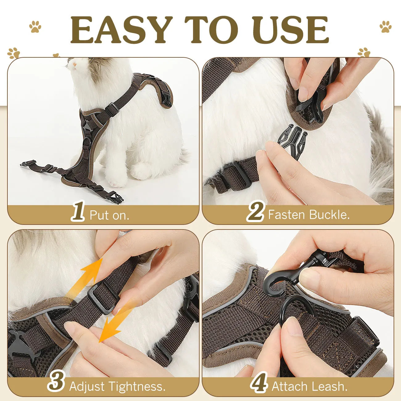 Cat Harness and Leash Set
