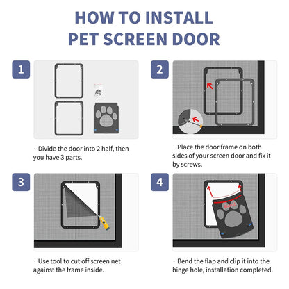 Magnetic Pet Door Lock