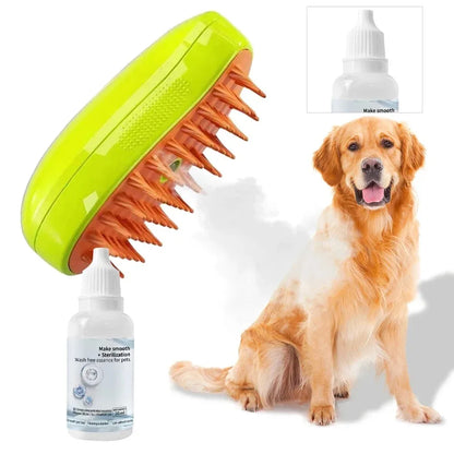 Pet Grooming Spray & Massage Comb