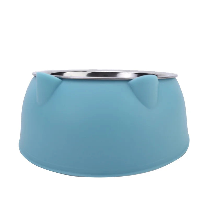 Inclined Stainless Steel Pet Bowl