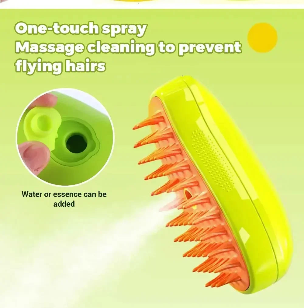 Pet Grooming Spray & Massage Comb
