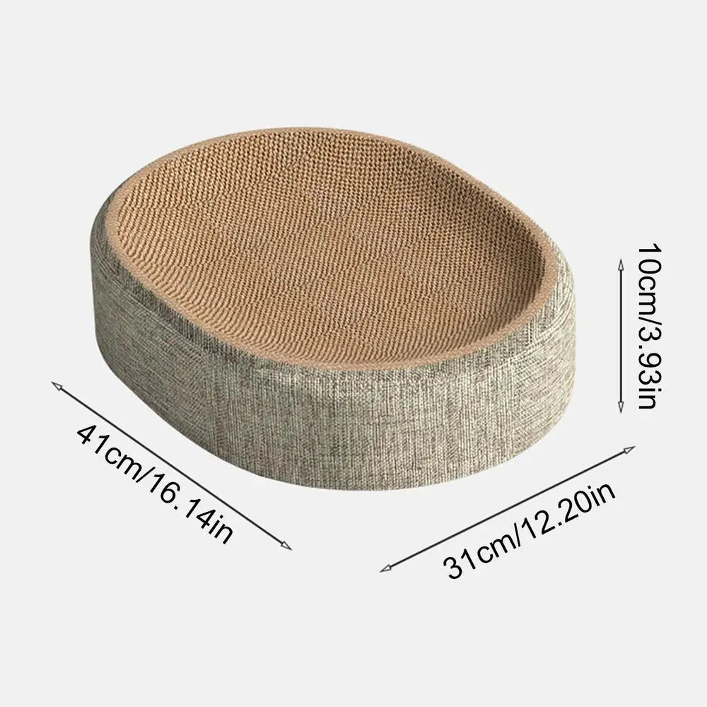 Oval Shape Scratch Pad