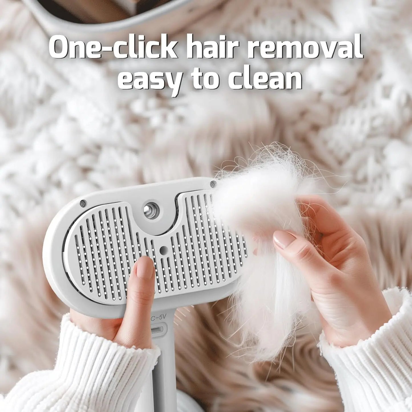 Pet Spray Hair Comb