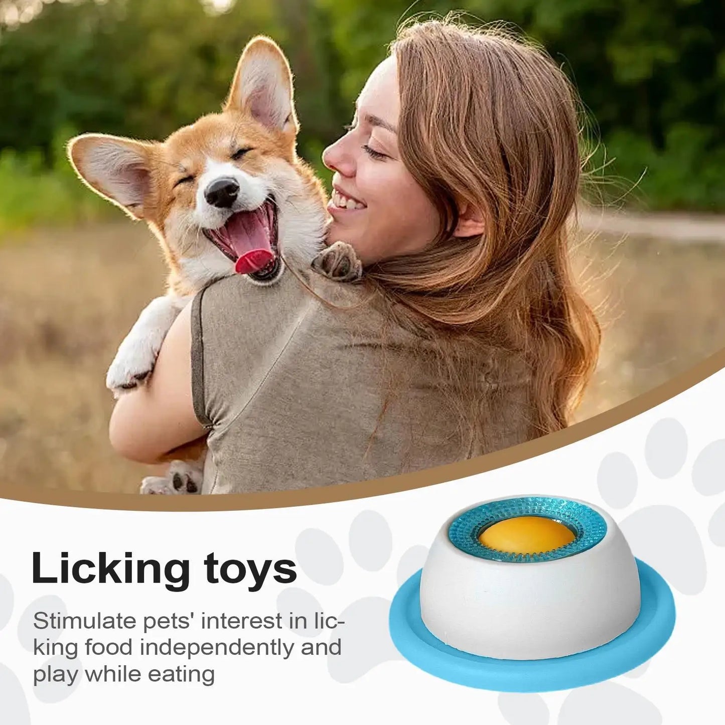 Dog Treat Puzzle Feeder Toy