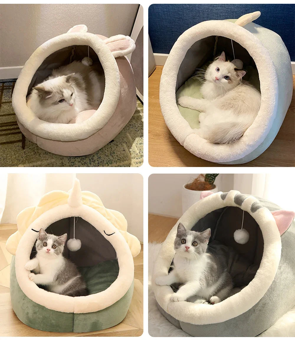 Cozy Cat Cuddle Bed
