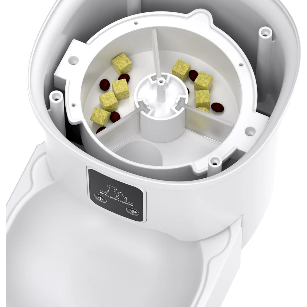 4L WIFI Button Automatic Cat Feeder