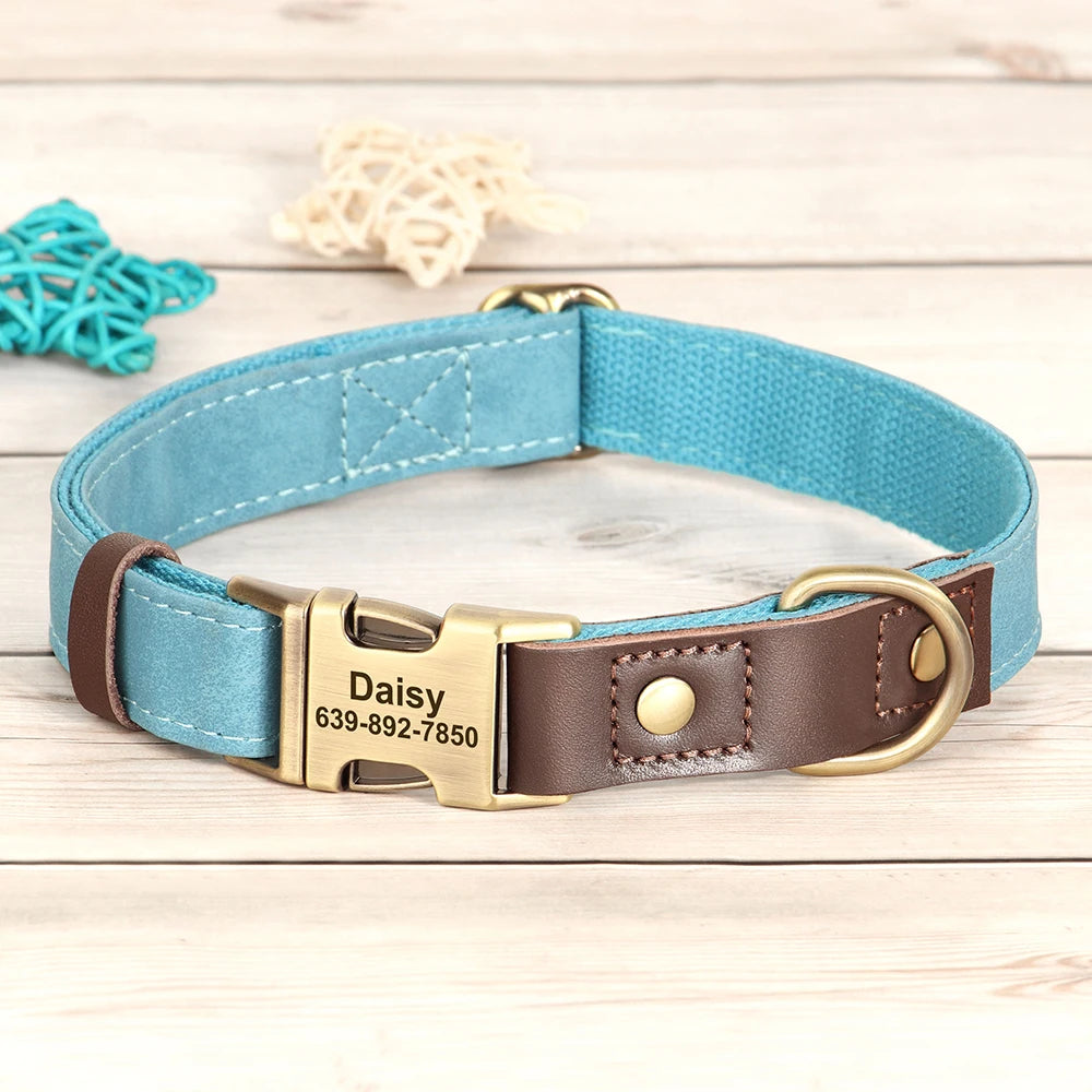 Personalized Dog Collar Leash