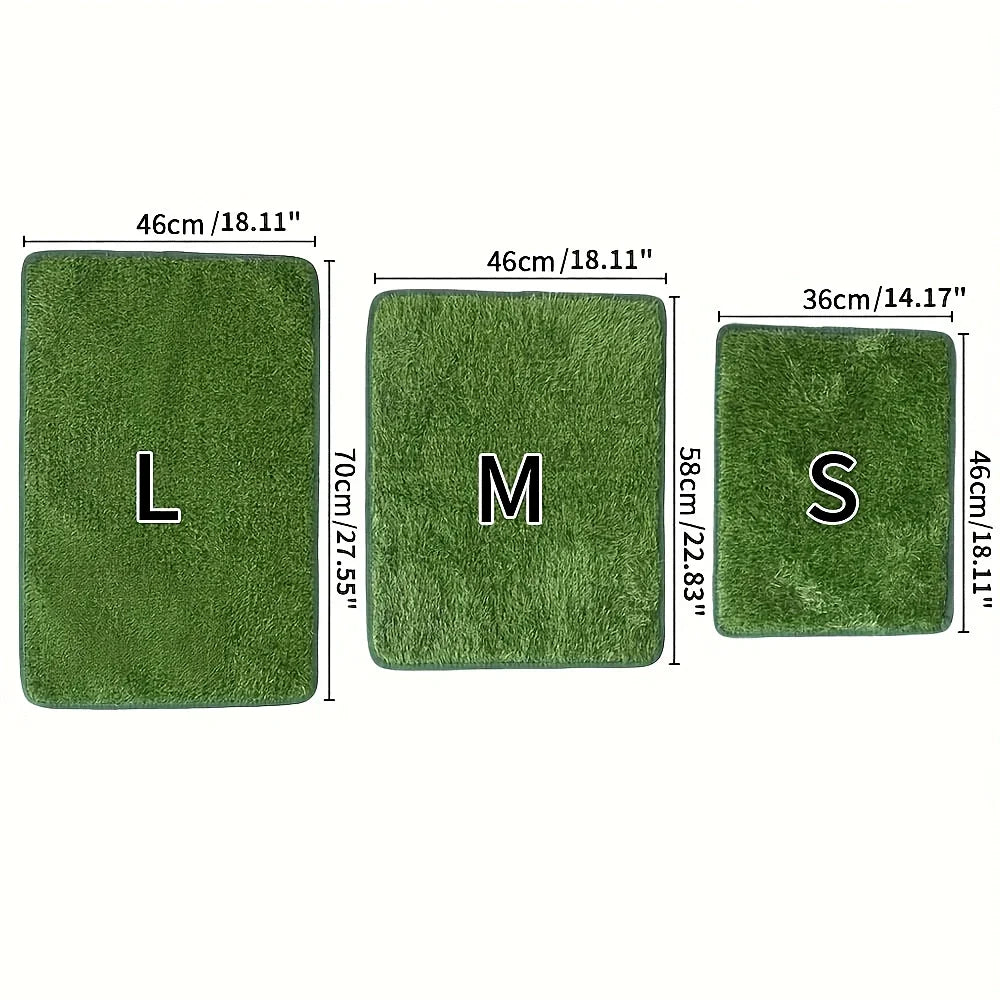 Washable Dog Grass Training Mat