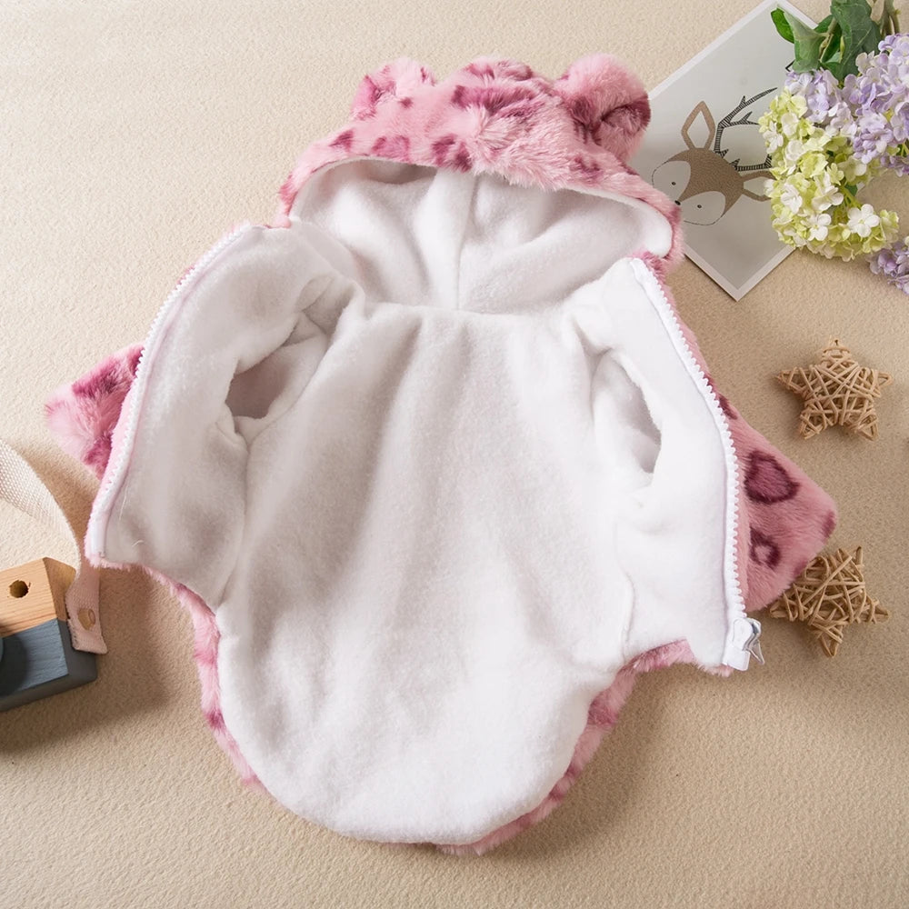 Warm Fleece Dog Hoodie