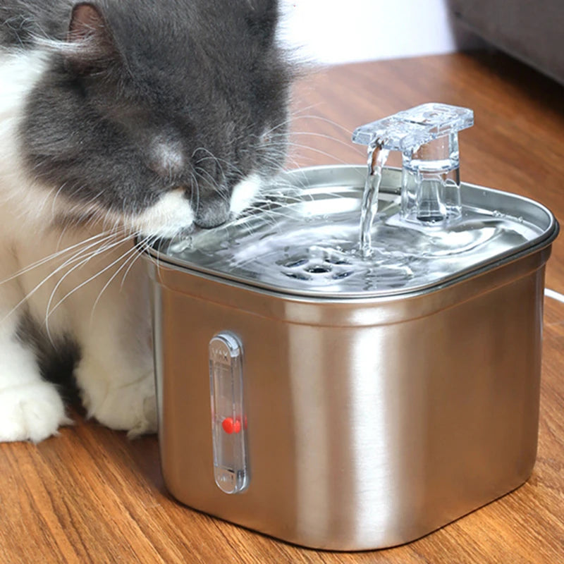 Stainless Steel Cat Water Fountain