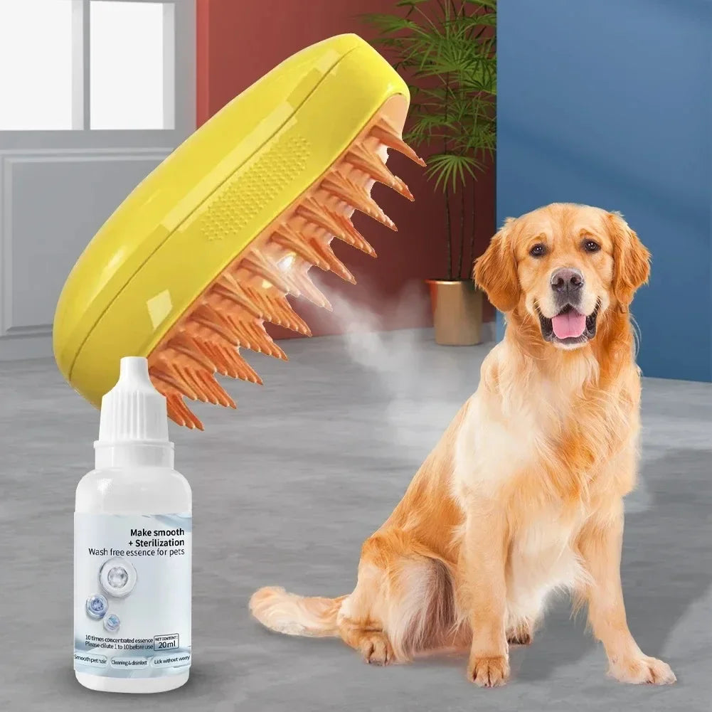 Pet Grooming Spray & Massage Comb