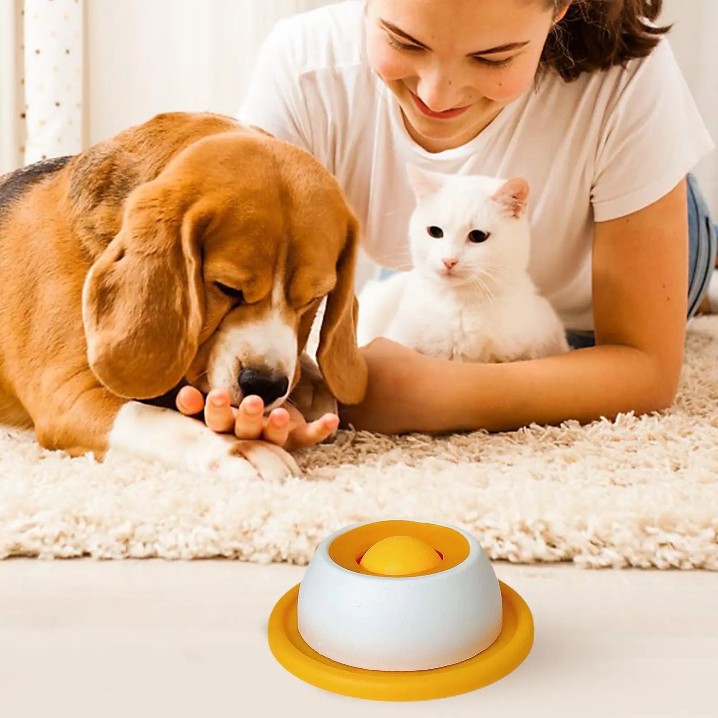 Dog Treat Puzzle Feeder Toy