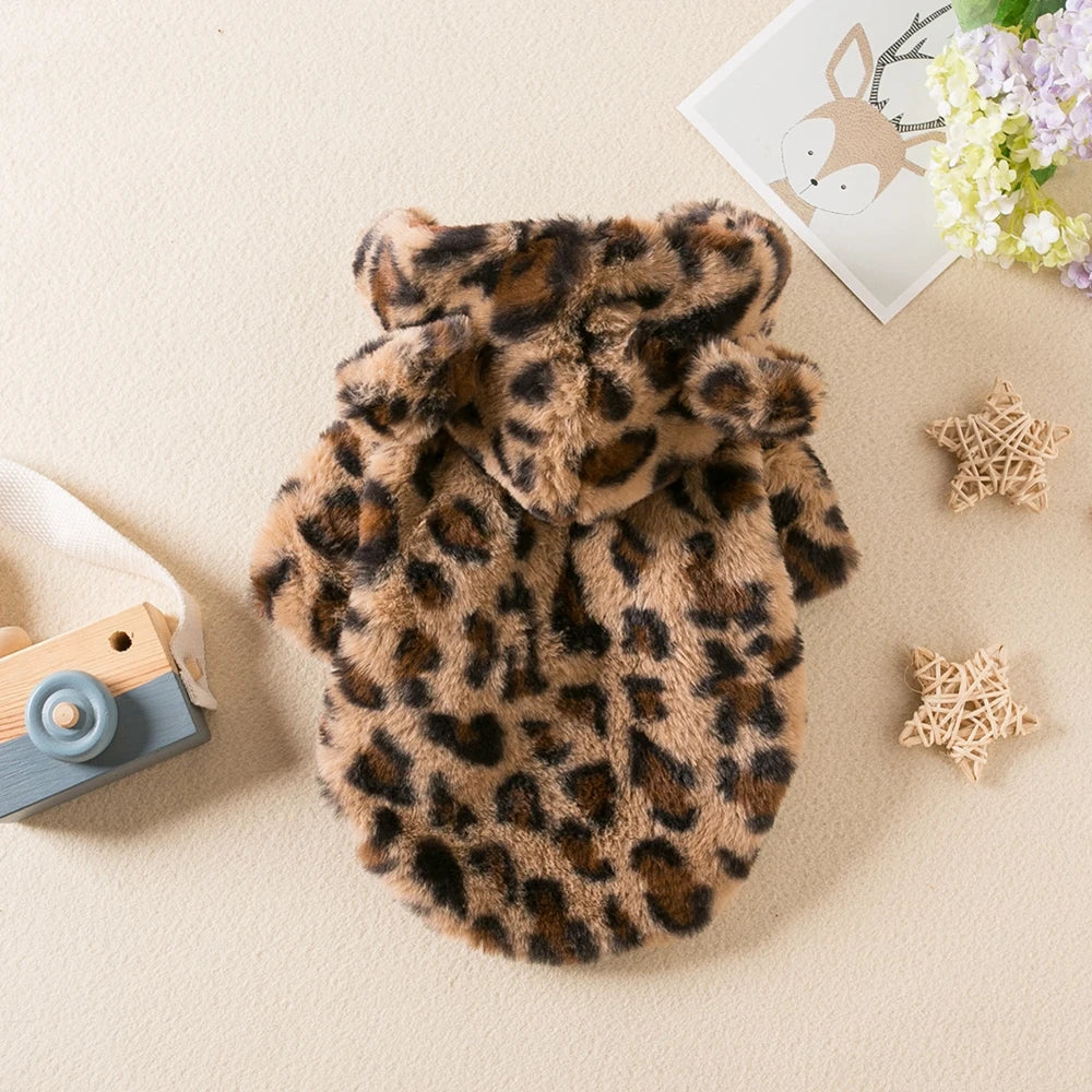 Warm Fleece Dog Hoodie