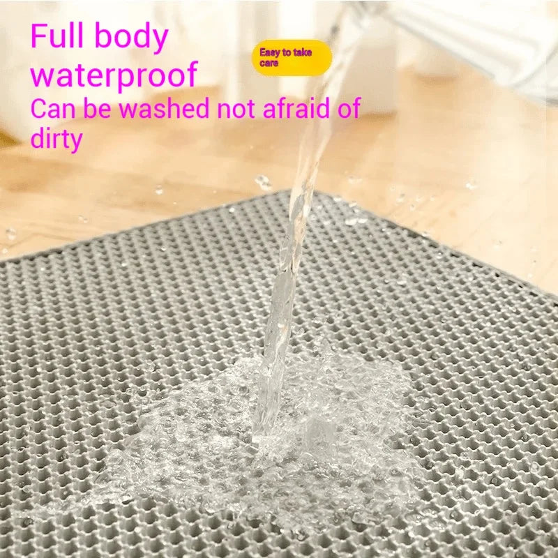 EVA Double Layer Cat Litter Mat
