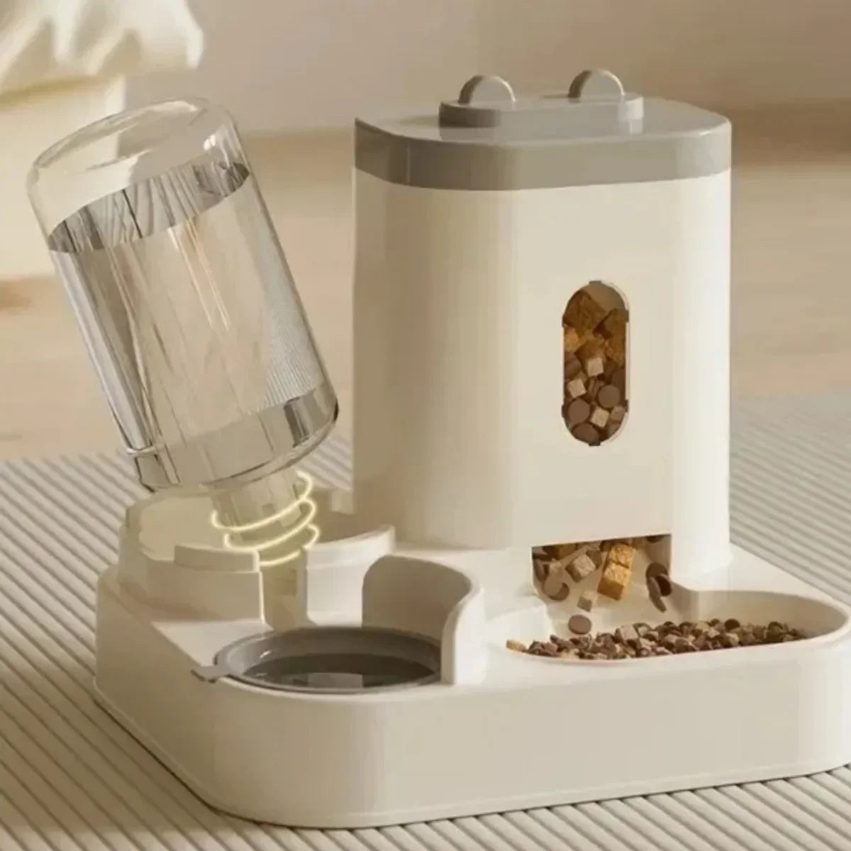 Pet Auto Feeder Water Fountain