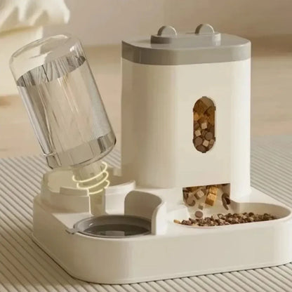 Pet Auto Feeder Water Fountain