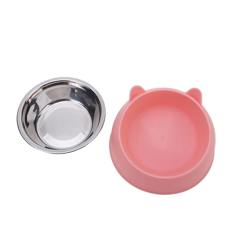 Inclined Stainless Steel Pet Bowl