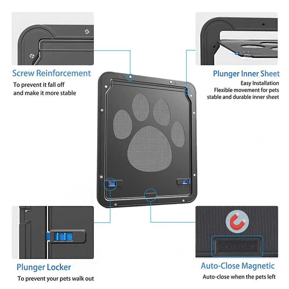 Magnetic Pet Door Lock
