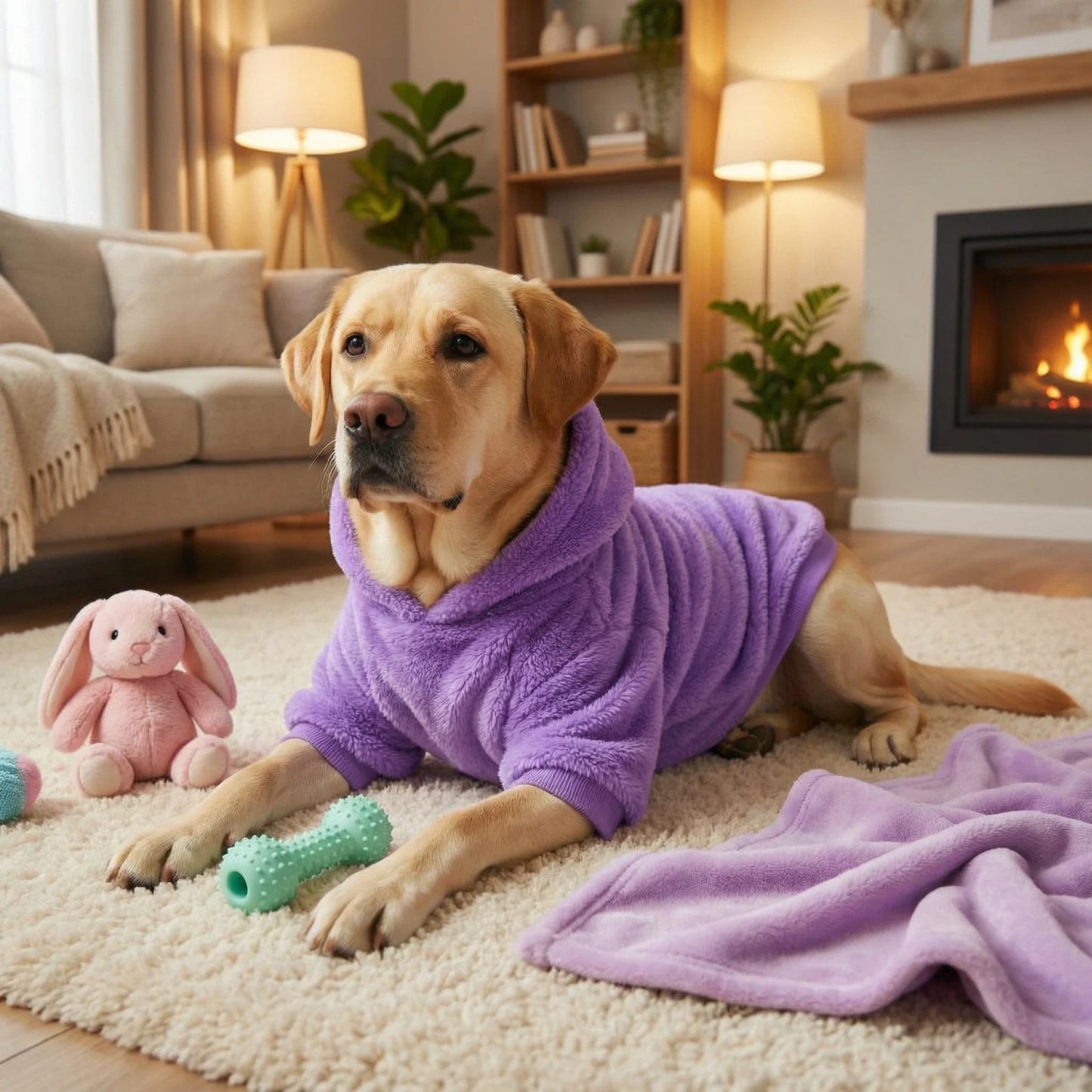 Cozy Dog Hooded Sweatshirt